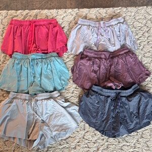 Kids Colorful Shorts Set